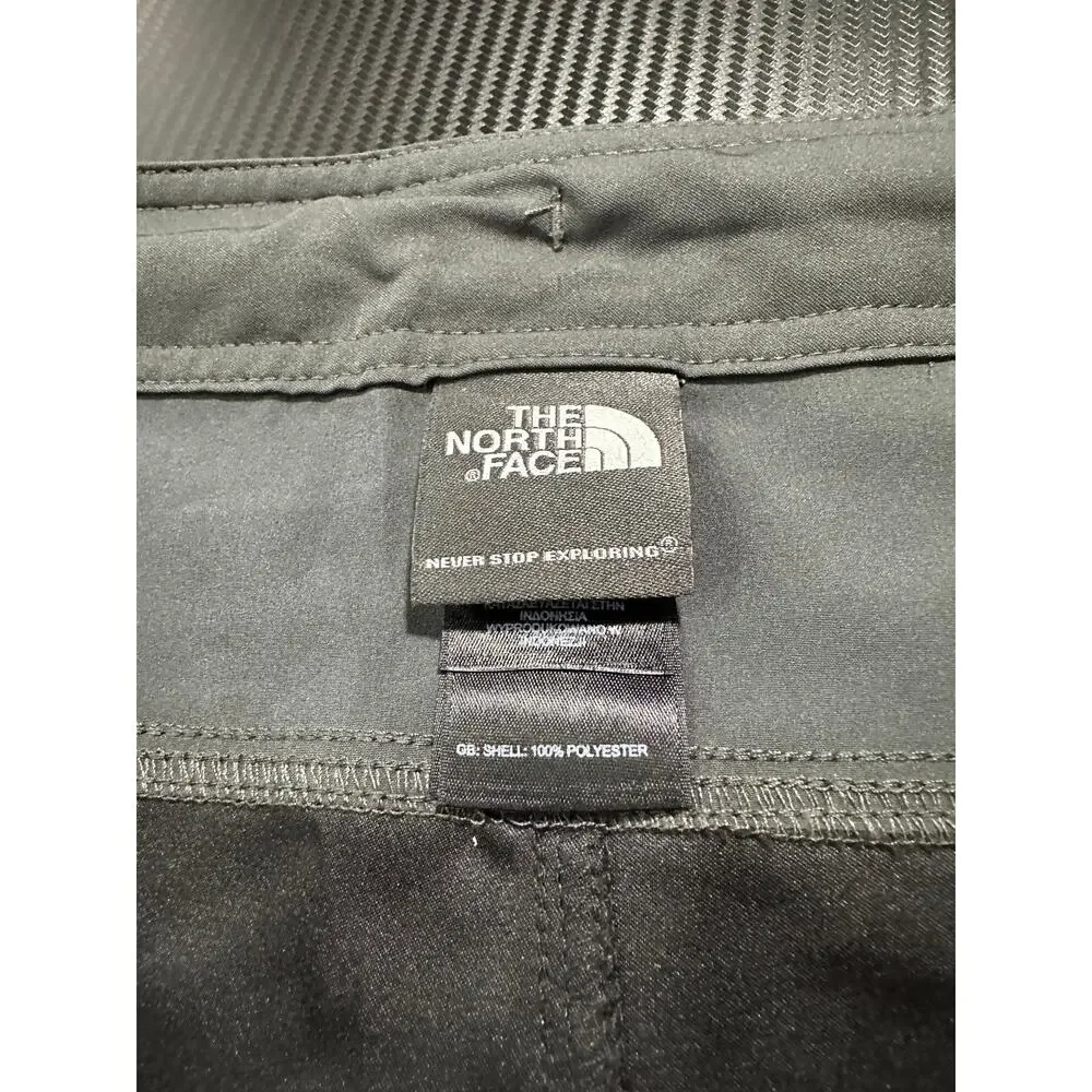 North Face Pacific Creek Boardshorts Black Size 40 Hybrid Shorts Pockets